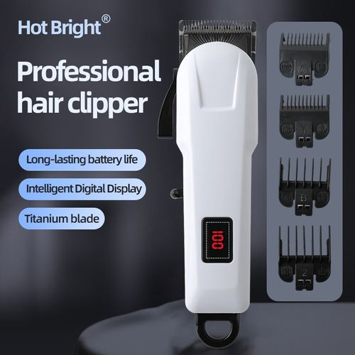 Professional Men's Electric Hair Clipper Set, Hair Trimmer & Shaver