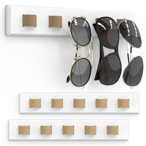 sunglasses storage rack