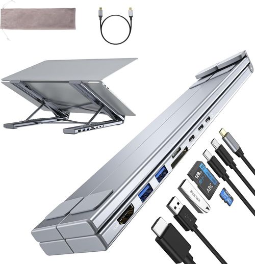 2-in-1 Docking Station Stand