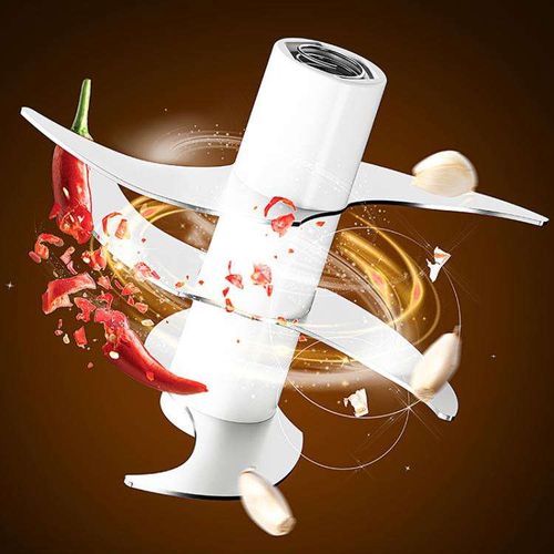Electric garlic grinder