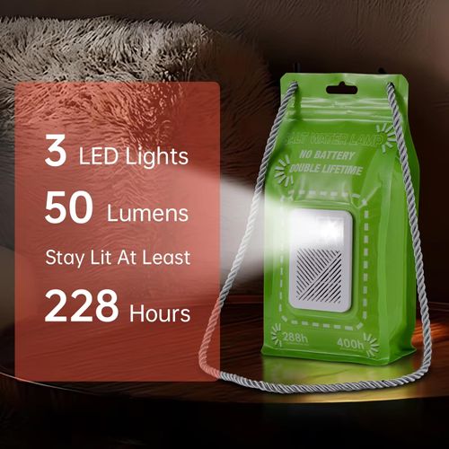 Outdoor Emergency Salt Water Lamp