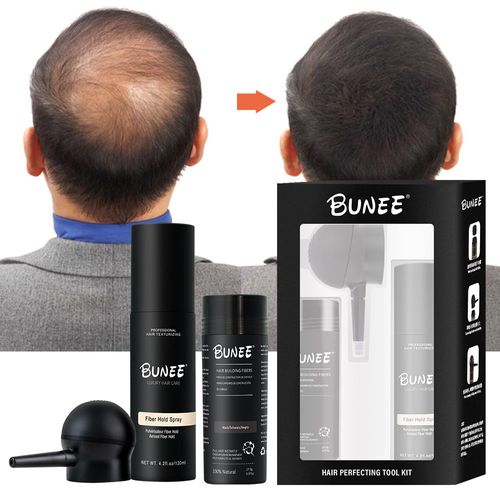 Keratin Hair Spray Applicator & Hair Building Fibre Set, Hair Styling Products