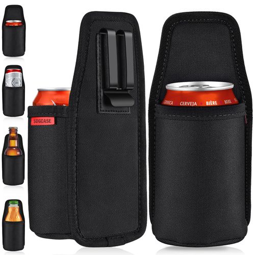 Beer holster worn at the waist
