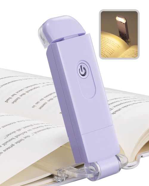 Clip-on LED Reading Light, Portable Bookmark Light