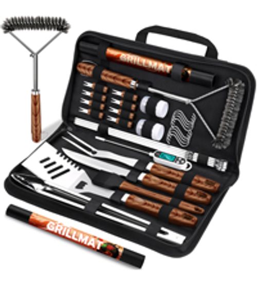 RINPIR 31-Piece BBQ Tool Set | Ideal Gift for Men & Dads