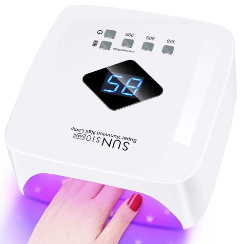 Professional UV LED Nail Lamp with Auto Sensor, Gel Nail Polish Curing Light
