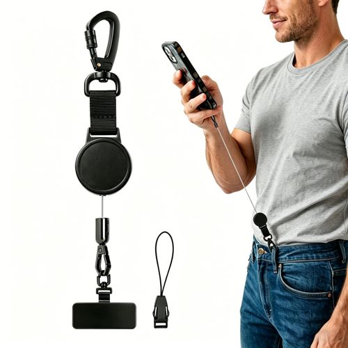 Retractable Anti-Lost Phone Keychain