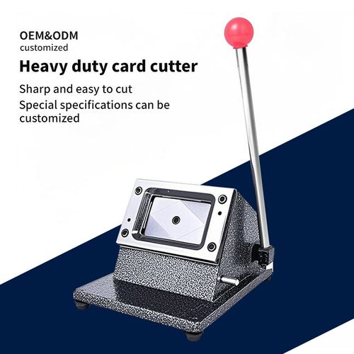 Manual corner-cutting machine, PVC plastic, ID card cutter, suitable for commercial and office use