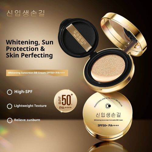 Mineral Whitening Sunscreen & Concealer SPF50 PA++++, Oil Control, Moisturising & Non-Caking Formula