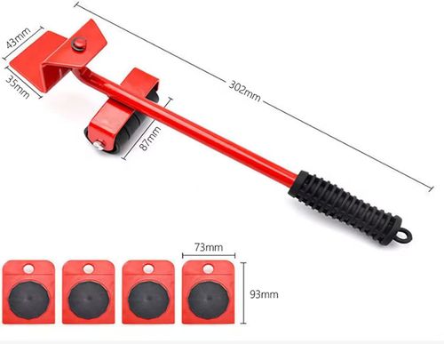 Transportador portátil de objetos pesados para móveis