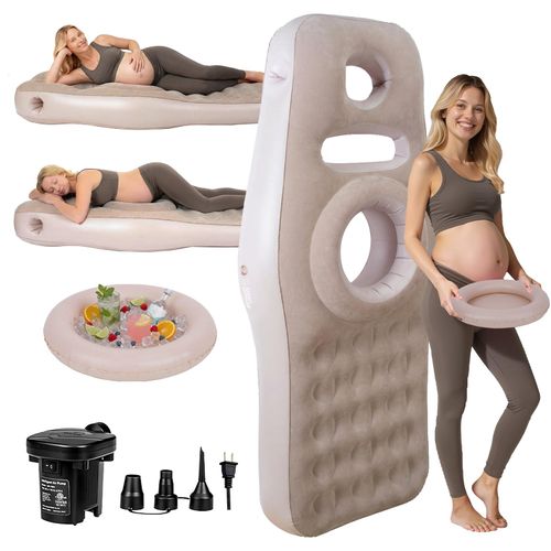 Inflatable Prone Pillow for Pregnant Women