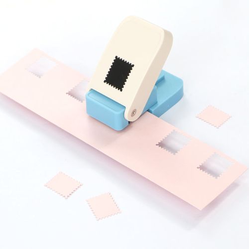 25mm Stamp Craft Tool, Rectangular Card & Square Tag Hole Puncher