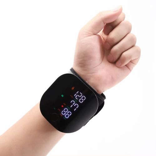 USB Charging Wrist Electronic Sphygmomanometer High Definition Large Screen Intelligent Voice Home Blood Pressure Monitor