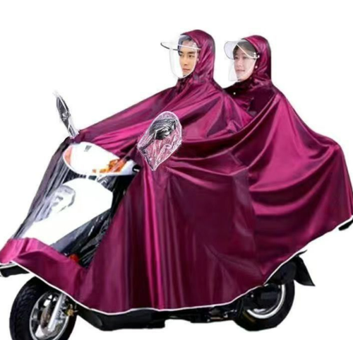 motorcycle  scooter cover,High Quality Double Layer Fully Waterproof Double Raincoat For Bike and Scooter