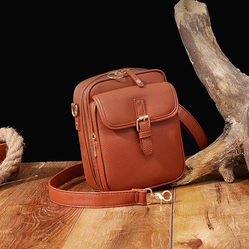 Small double-layer handbag