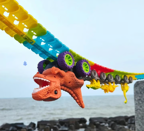 DinoSwift™ Set – Soar with the Anti-Gravity Dinosaur Car.