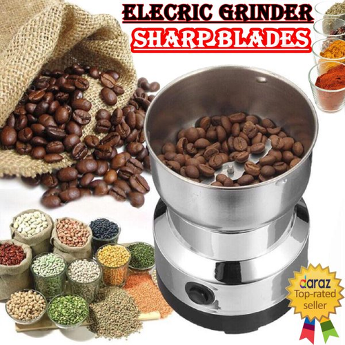 Multi Purpose Electric Spice Grinder 300watt Automatic Stainless Steel