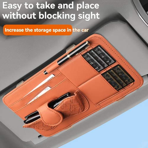 sunshade accessories, glasses clip card storage