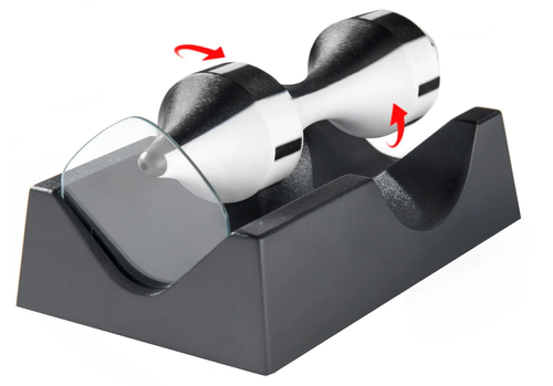 Magnetic spinning desk toy