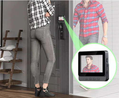 ⏳Wireless Video doorbell with Monitor & Camera📹