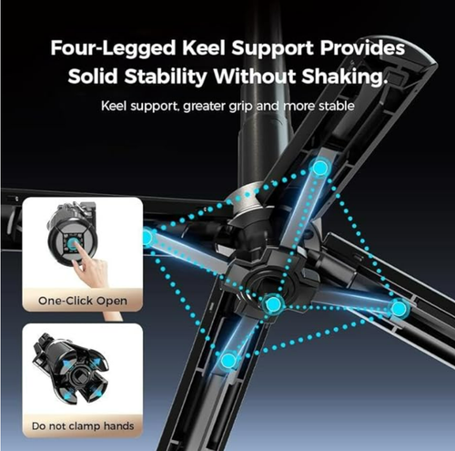 2026 New 4-in-1 Multifunctional Magnetic mini Selfie Stick with 360° Rotation Compact Stylish Wireless Bluetooth Control Magnetic Phone Holder for Selfies Video Recording Vlogging Compatible with Most