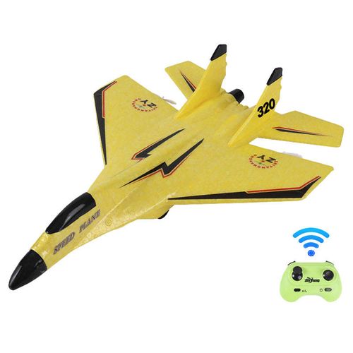 Fly into Fun: 2025 Yellow Epp Foam RC Fighter for African Kids