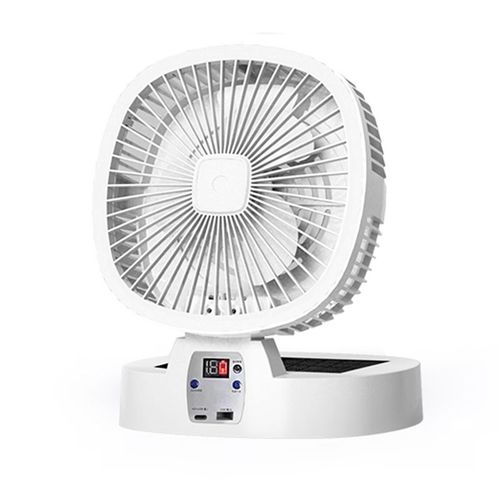 Solar Fan Outdoor Camping Fan and New Indoor Solar Rechargeable Ultra Long Range Wireless Portable