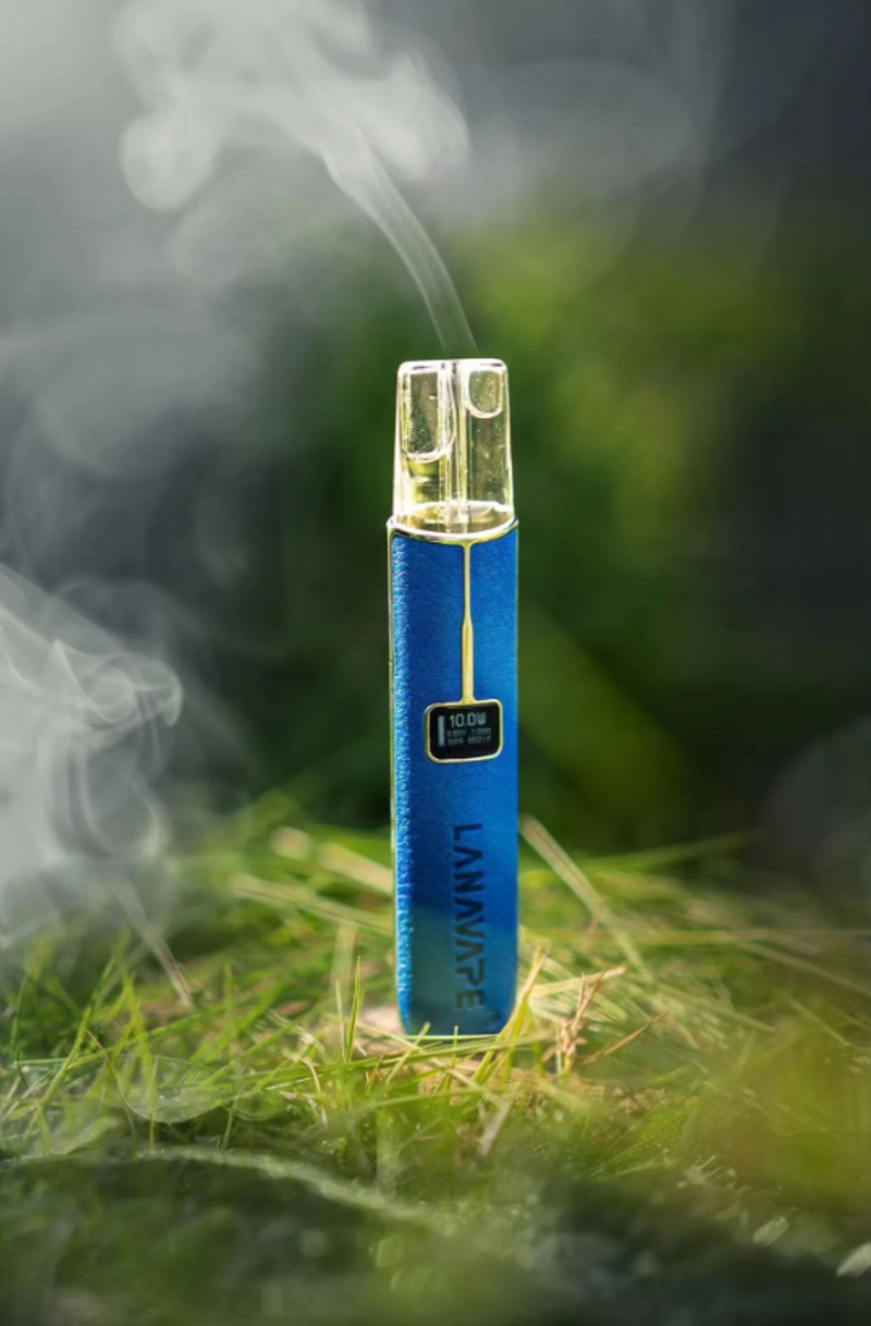 LANA 高端皮革质感主機搭配霧化桿，适配通用一代煙彈，品质卓越，防刮耐磨，确保正品！