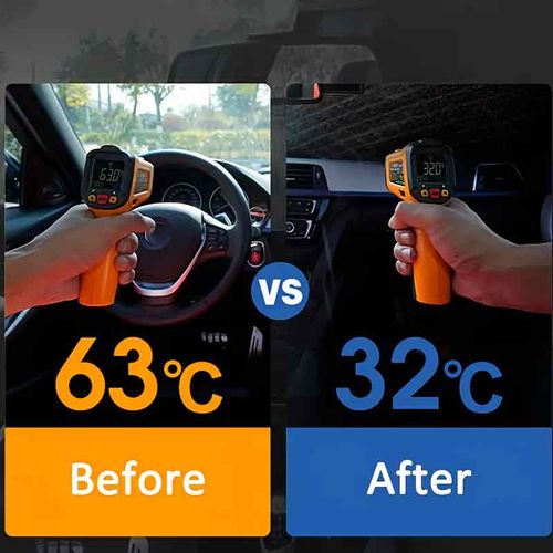 Portable Car Sunshade