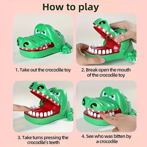 Crocodile Bite Finger Toy