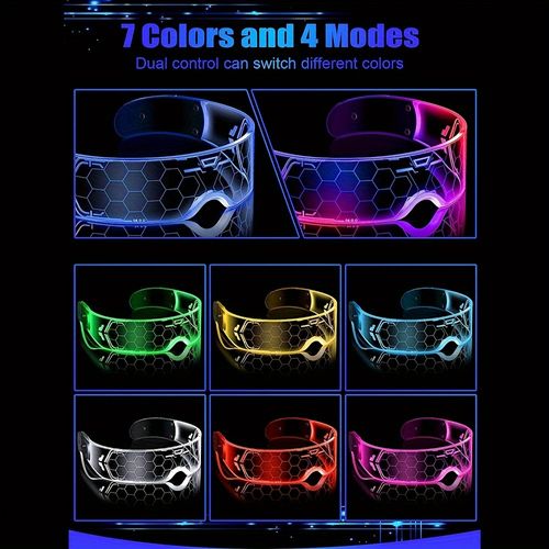 LED Visor Glasse