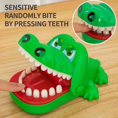 Kids Crocodile Bite Finger Toy Multi-player Party Interactive Game