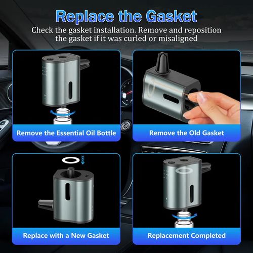 Freshen Every Drive with a Smart LED Car Diffuser