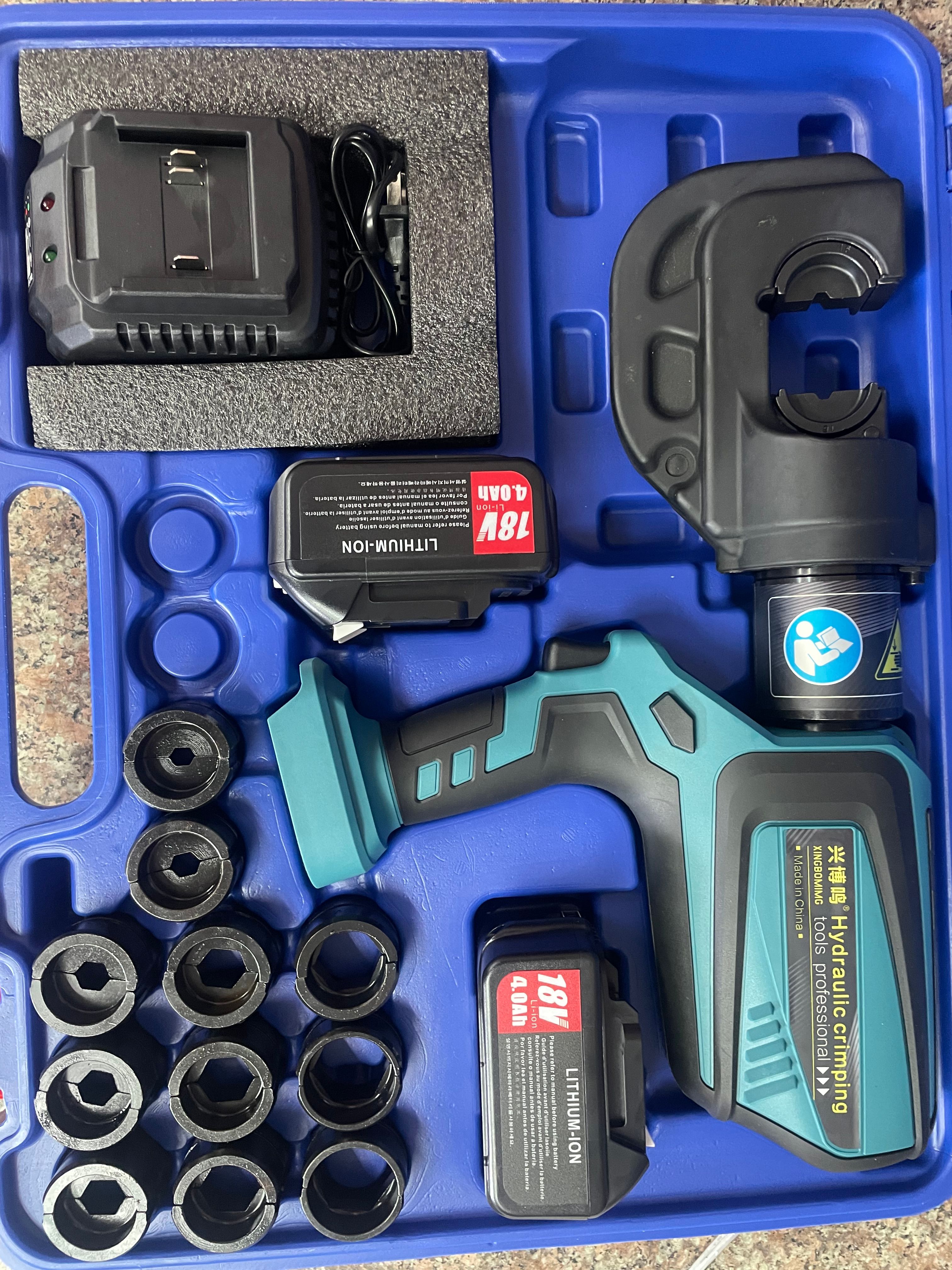 Electric hydraulic crimping tool