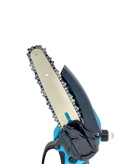 Rechargeable small household handheld lithium-ion logging saw with two batteries