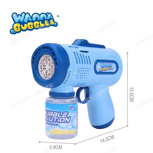 OEM ODM wholesale Unisex bubble machine outdoor kids bubble toys blower automatic PP plastic Bubble Gun