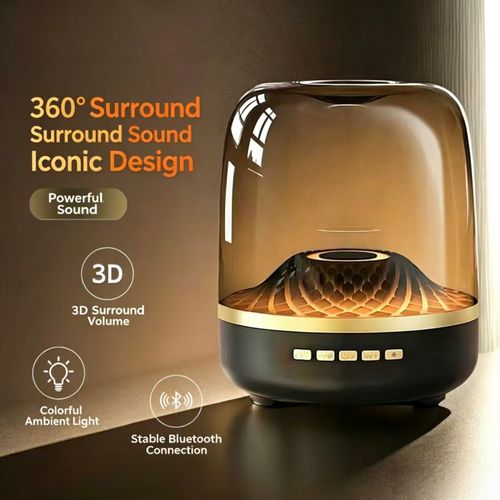 Harman Glass: High-Volume, Transparent Bluetooth Speaker