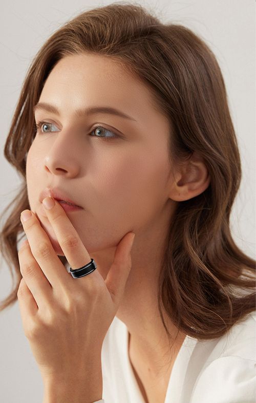 Stylish Smart Ring (Aluminum Alloy, Waterproof)