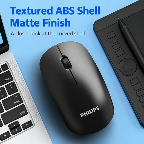 PHILIPS SPK7315 Black 2.4GHz Wireless Mouse