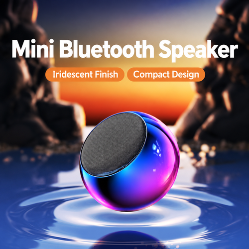 Iridescent Mini Bluetooth Speaker