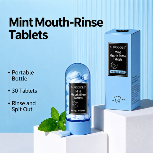 MAIGOOLE Mint Mouth-Rinse Tablets - 30 Pieces