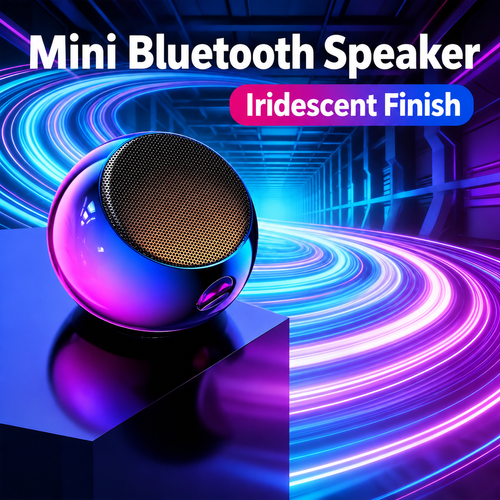 Iridescent Mini Bluetooth Speaker