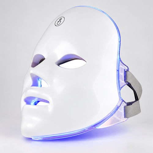 White LED Face Mask with Seven Light Settings