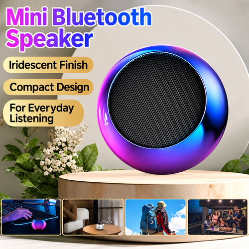 Iridescent Mini Bluetooth Speaker