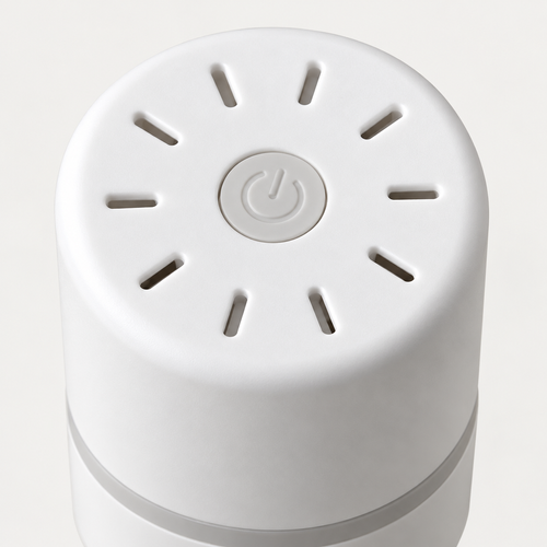White Plug-in Electric Vacuum Pump for Storage Bags