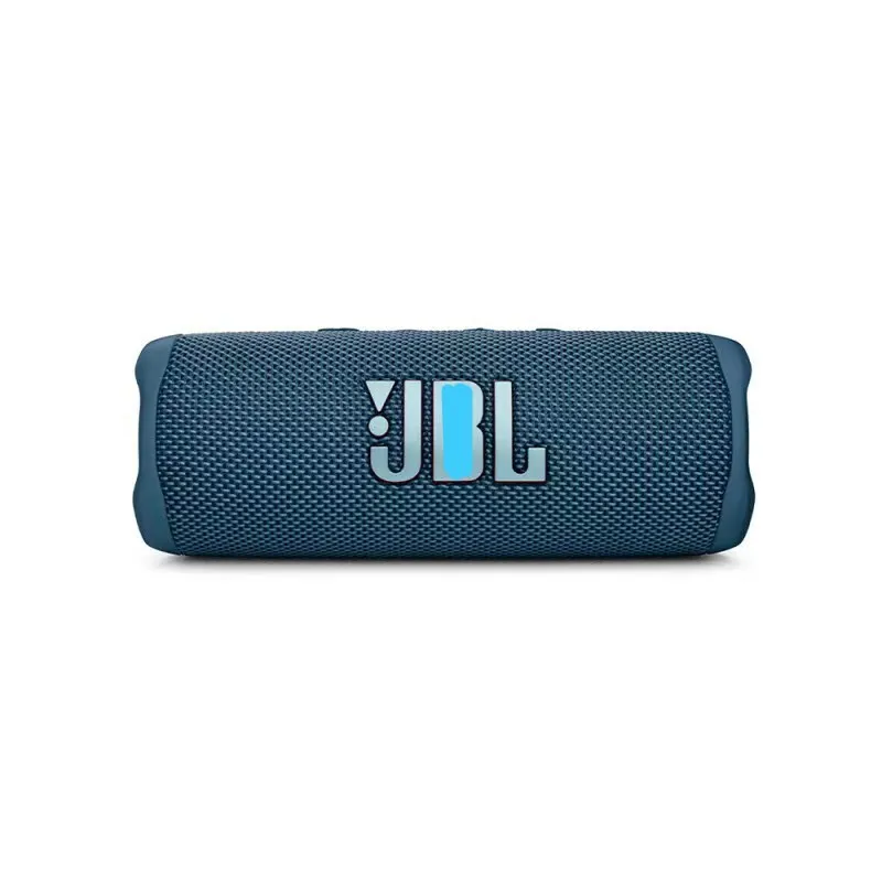 Blue Portable Bluetooth Speaker - Blue cylindrical design