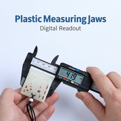 Digital Caliper with LCD Display, 0–150mm