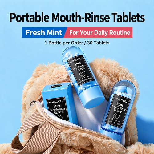 MAIGOOLE Mint Mouth-Rinse Tablets - 30 Pieces