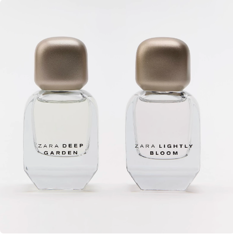 ZARA 颯拉女士LIGHTLYBLOOM輕柔+DEEPGARDEN秘密花園女士香水