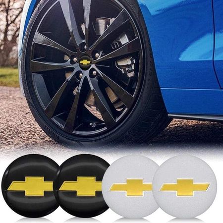 56MM Car Wheel Center Hub Caps Emblem Sticker For Chevrolet Lacetti Aveo Cobalt Cruze Malibu Trax Camaro Sail Captiva Epica